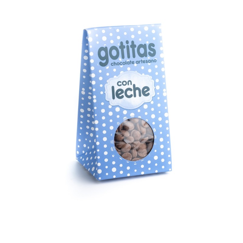 Chocolate con leche en gotas (cobertura) Tazitas
