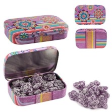 Caja Mandalas con caramelos de violeta