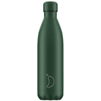 Botella termo verde mate 750 ml Chilly´s
