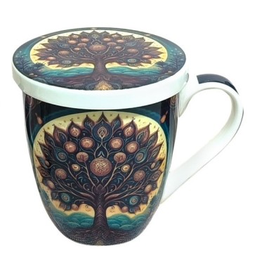 Taza de infusión "Arbol de la Vida IV"