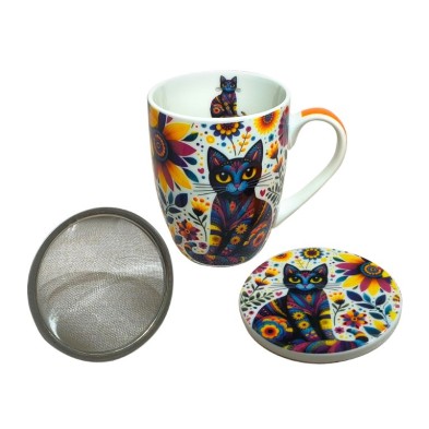 Taza de infusión "Gato IV"