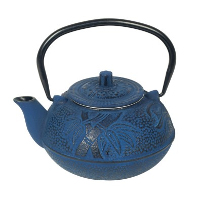 Tetera hierro fundido azul 600 ml