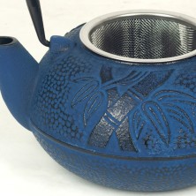 Tetera hierro fundido azul 600 ml