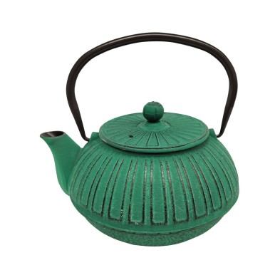 Tetera hierro fundido verde 600 ml