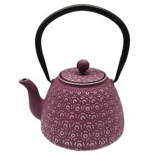 Tetera hierro fundido morada 600 ml