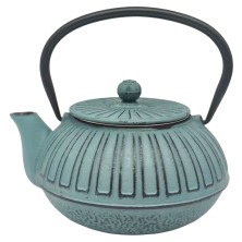 Tetera hierro fundido verde turquesa 600 ml