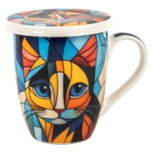 Taza de infusión "Gato V"
