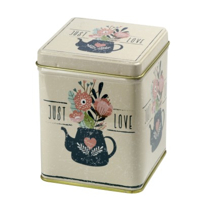 Lata de té 100 g "Just Love"