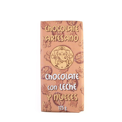 Chocolate con leche y nueces Tazitas