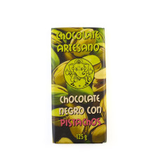 Chocolate negro con pistachos Tazitas