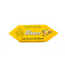 Chocolate blanco con trozos de limón Tazitas