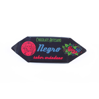 Chocolate negro sabor arándanos Tazitas